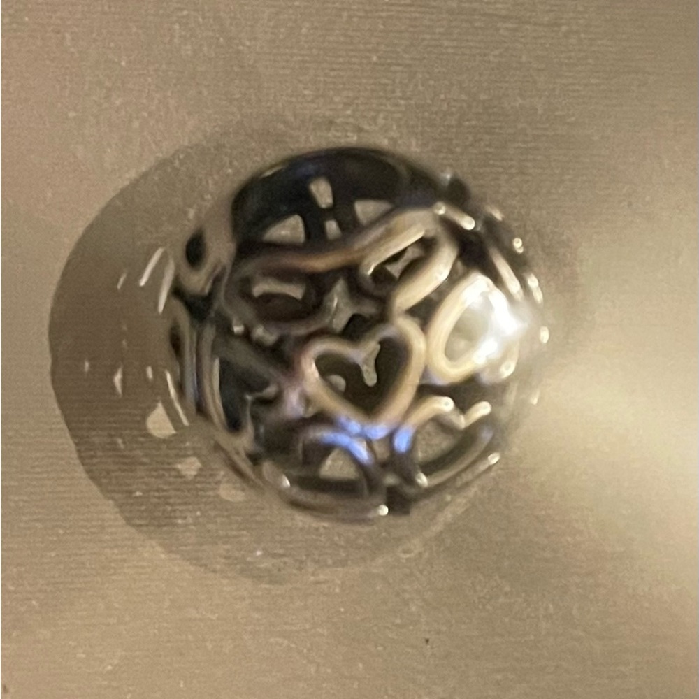 SALE* Open Hearts Charm - Picture 6 of 7